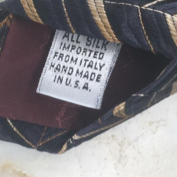 XMI for NORDSTROM HAND SEWN ALL SILK NECKTIE - Picture 9 of 12